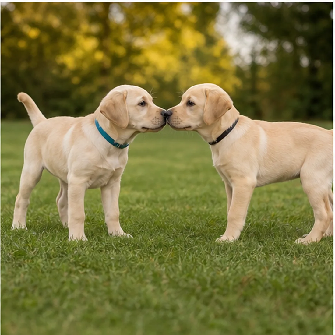 Labrador puppy socialization practice